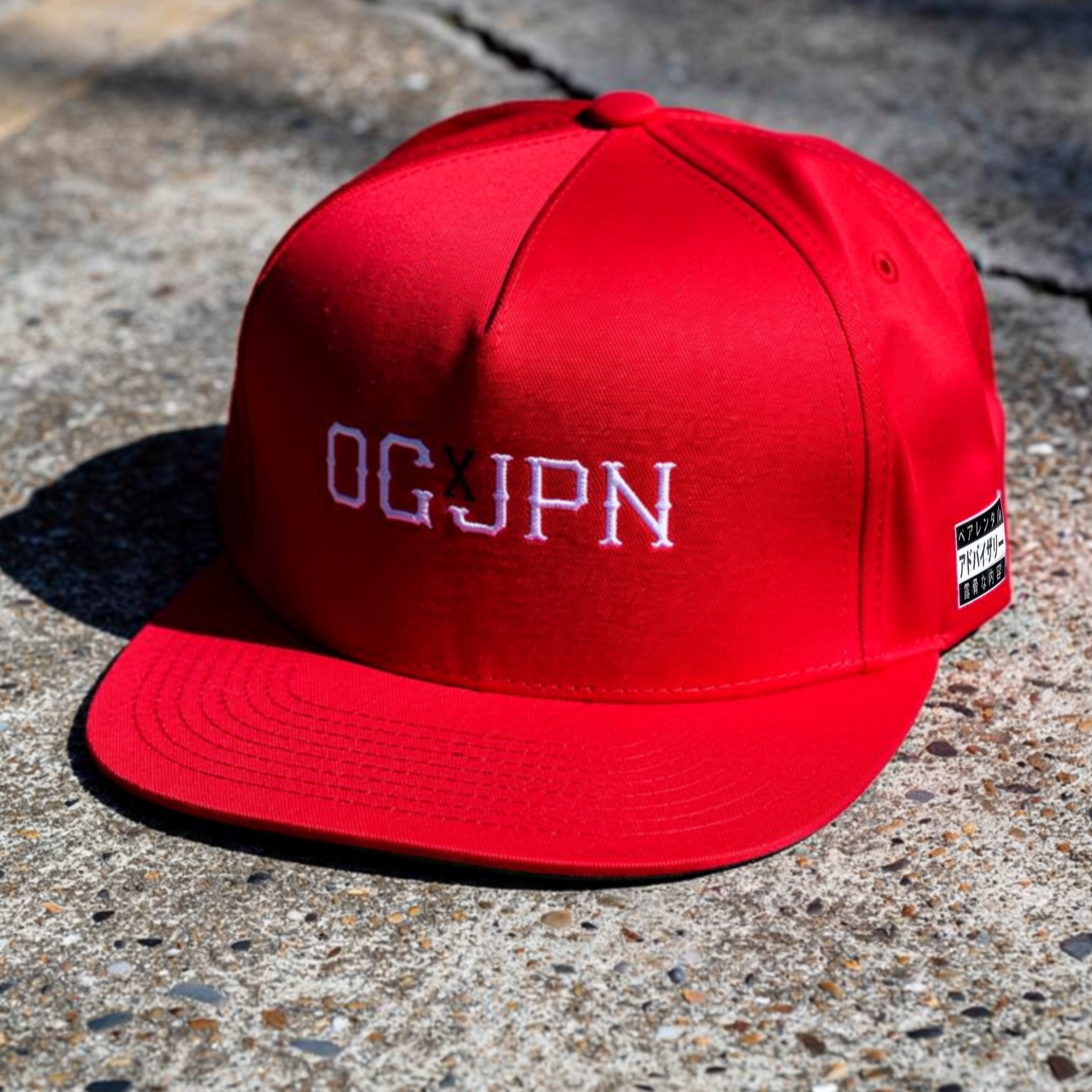 Regal Red OG X JPN Classic Flat Bill Cap