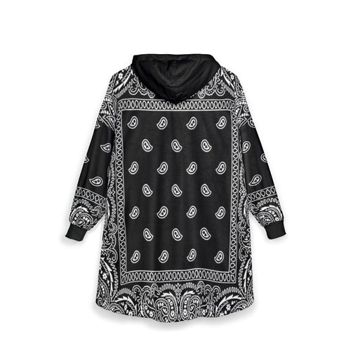 Aguila OG X JPN Black Bandana Sherpa Hoodie